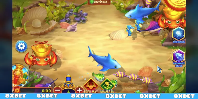 Bắn cá 8XBET - Lộ trình chinh phục đại dương